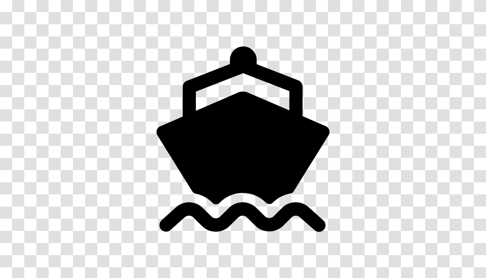 Sightseeing Boat Boat Cruise Icon With And Vector Format, Gray, World Of Warcraft Transparent Png