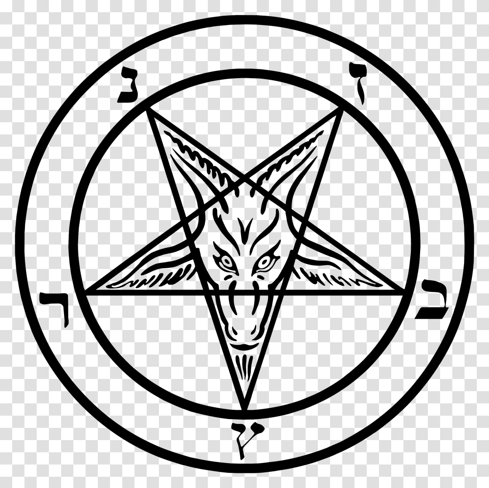 Sigil Of Baphomet, Star Symbol, Logo, Trademark Transparent Png
