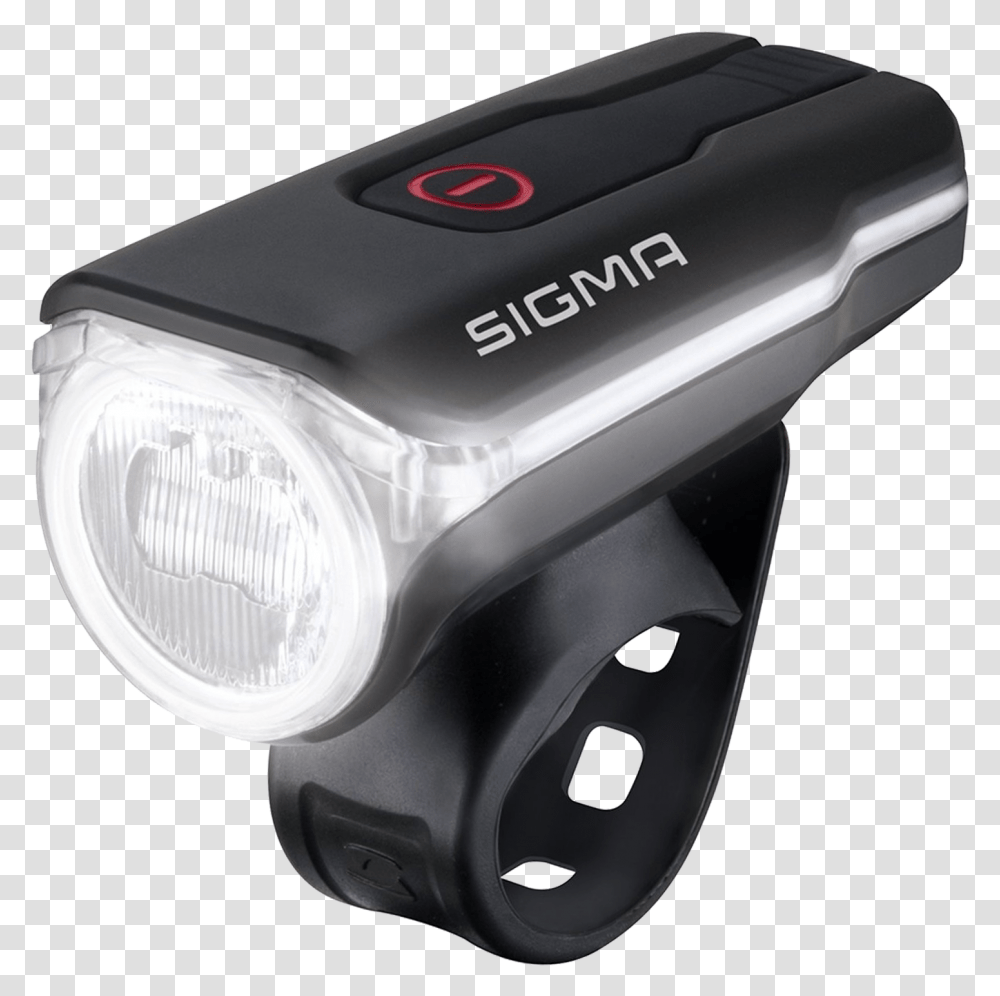 Sigma Aura 60 Front Light Sigma Aura, Helmet, Apparel, Headlight Transparent Png