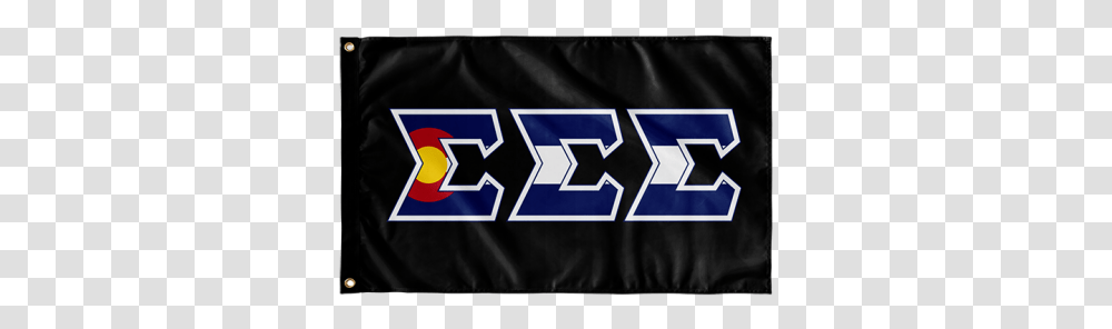 Sigma Colorado Sorority Flag Horizontal, Sport, Team Sport, Clothing, Text Transparent Png