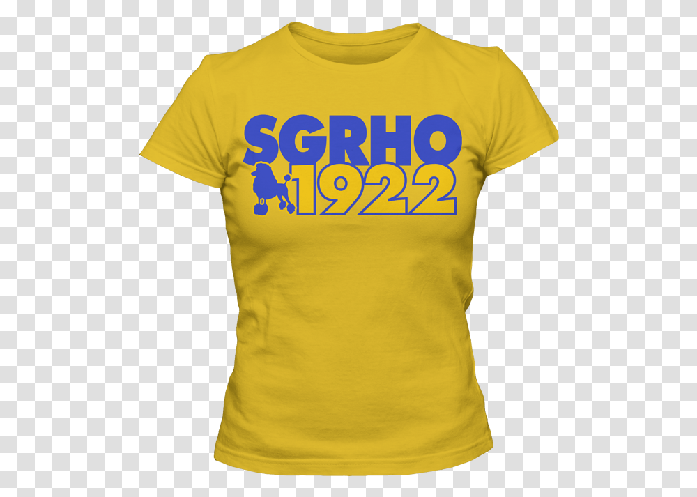 Sigma Gamma Rho 1922 Founding Year T Shirt, Apparel, T-Shirt Transparent Png