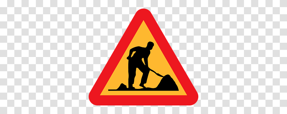 Sign Transport, Road Sign, Person Transparent Png