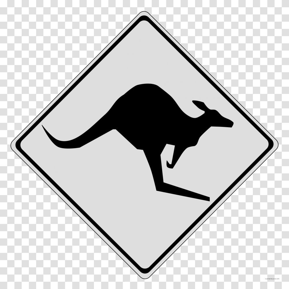 Sign Clipart Kangaroo, Mammal, Animal, Wallaby Transparent Png