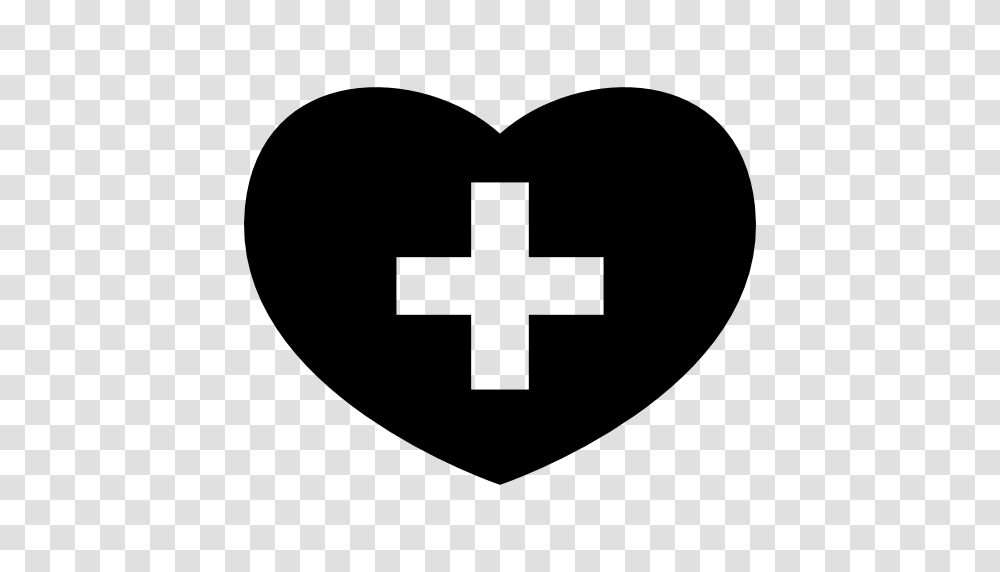 Sign Cross Heart Hearts Medical Plus Symbol Heartbeat Icon, Gray, World Of Warcraft Transparent Png