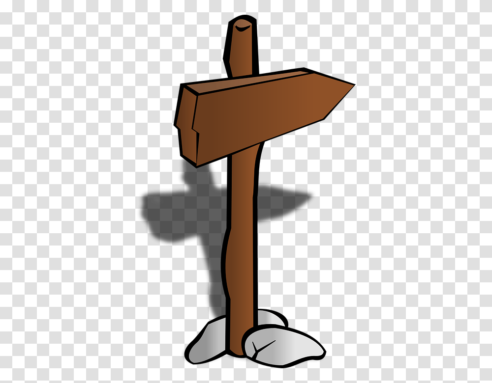 Sign Directions Right Arrow Signpost Wooden Rocks Road Map Clip Arts, Lamp, Axe, Tool, Hammer Transparent Png
