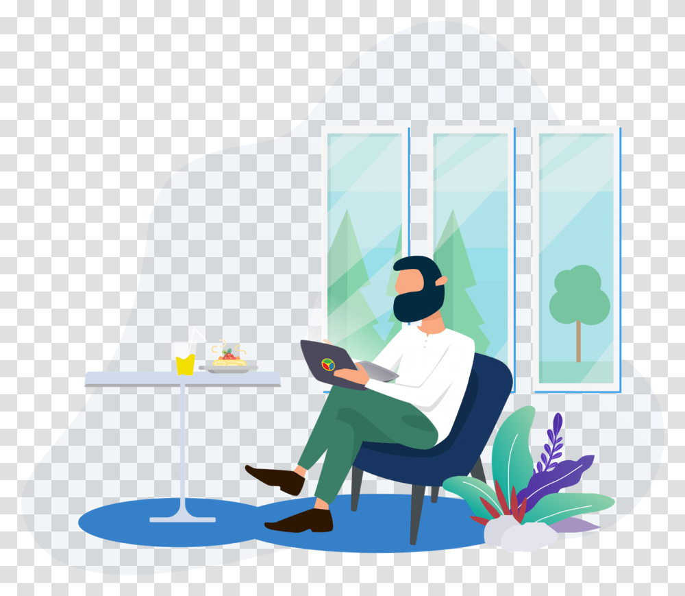 Sign In Businessperson, Human, Reading, Sitting, Outdoors Transparent Png