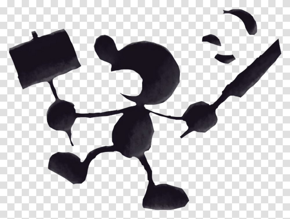 Sign In To Save It To Your Collection Mr Game And Watch, Food, Animal, Silhouette Transparent Png