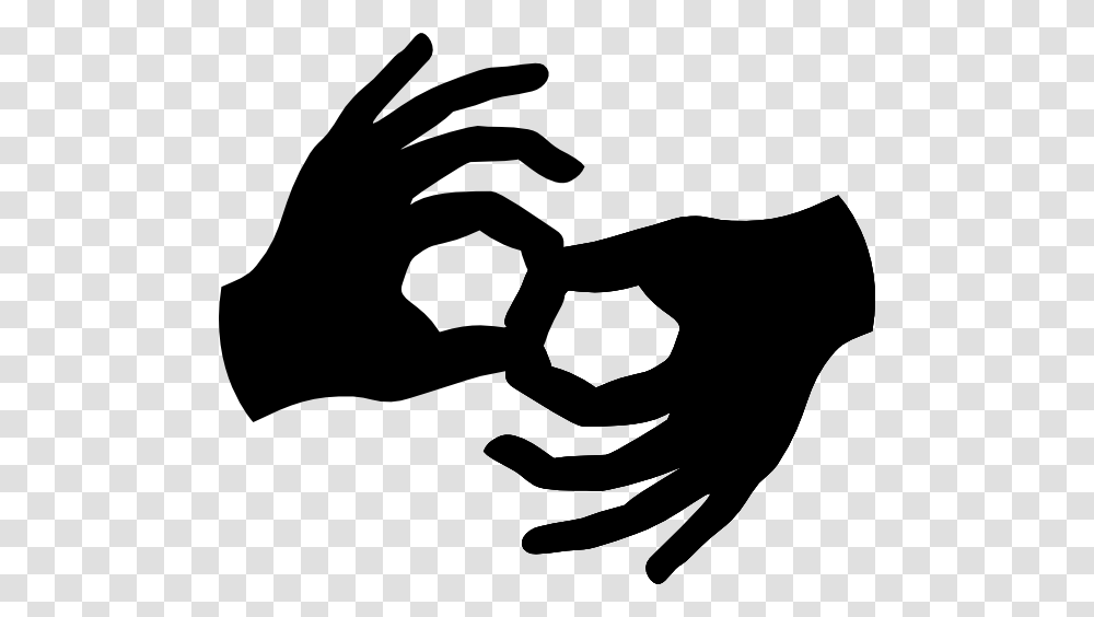 Sign Language Symbol, Hand, Stencil, Person, Human Transparent Png