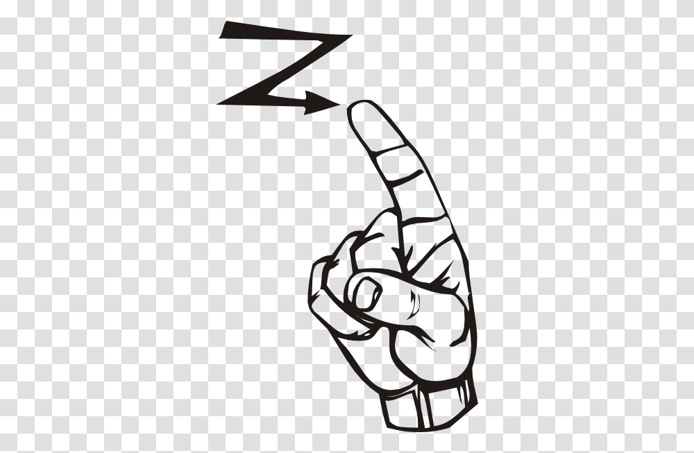 Sign Language Z Clip Art Free Vector Transparent Png