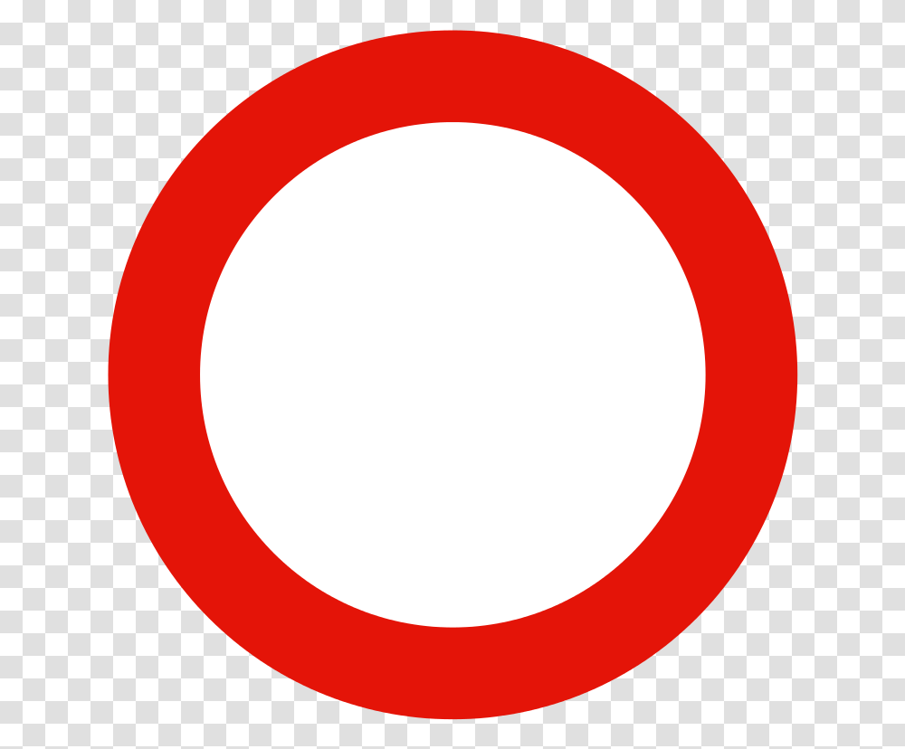 Sign No Vehicles Prohibited Symbol Forbidden Cars Traffic Sign Red Circle, Road Sign, Number, Label Transparent Png