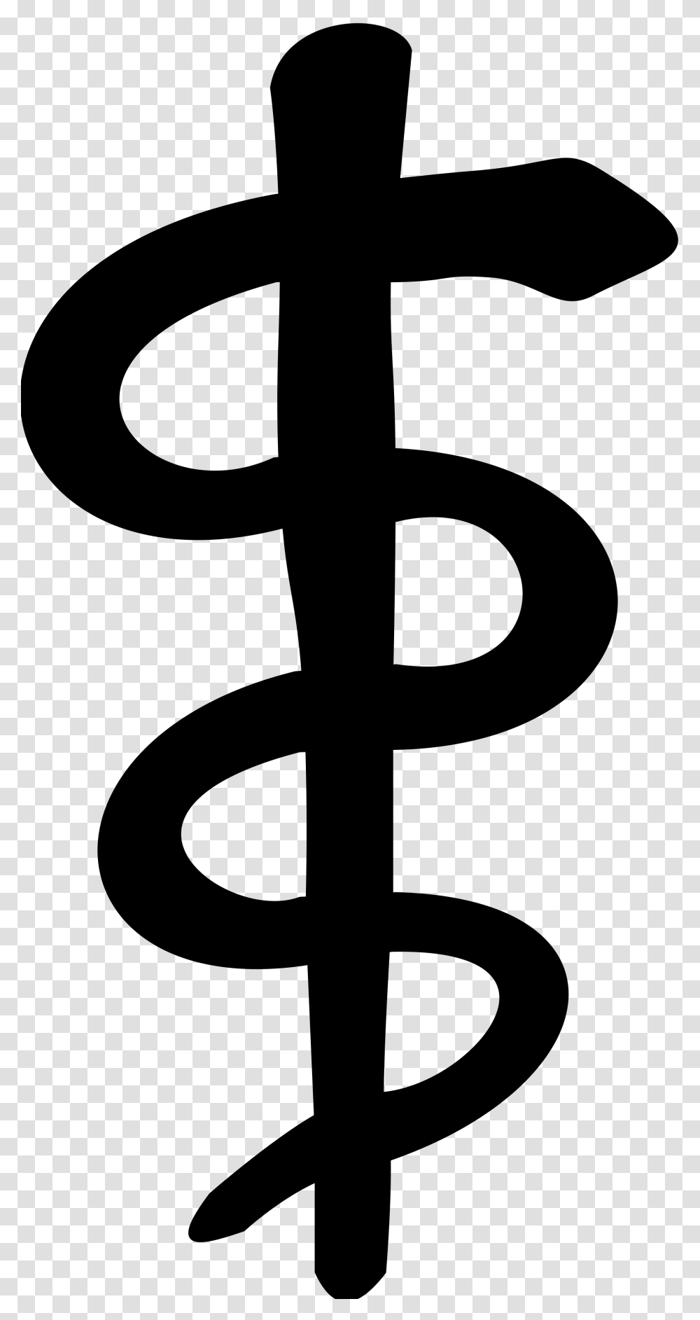 Sign Of Dollar 18 Buy Clip Art Rod Of Asclepius Black, Gray, World Of Warcraft Transparent Png