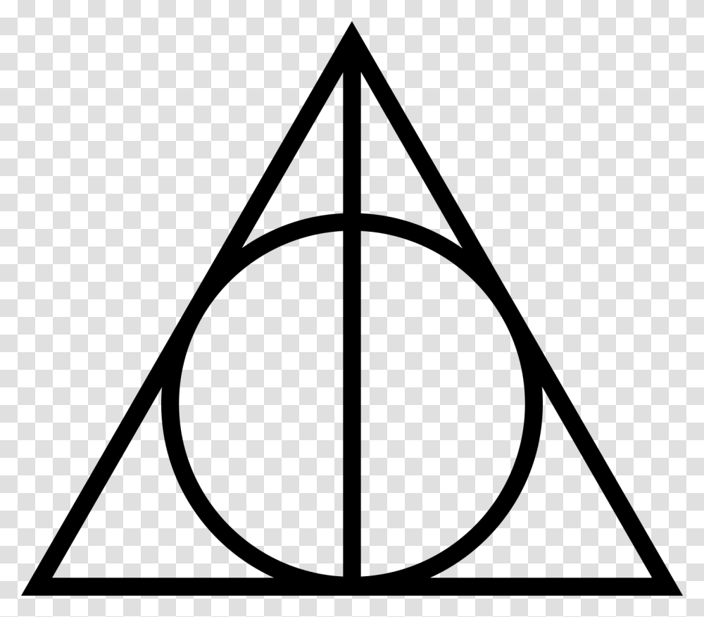 Sign Of The Deathly Hallows Cricut Harry, Gray, World Of Warcraft Transparent Png
