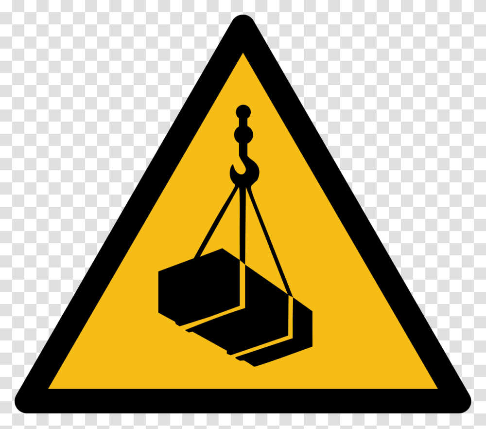 Sign Pole Warning Overhead Load Sign, Triangle, Scale, Cone Transparent Png