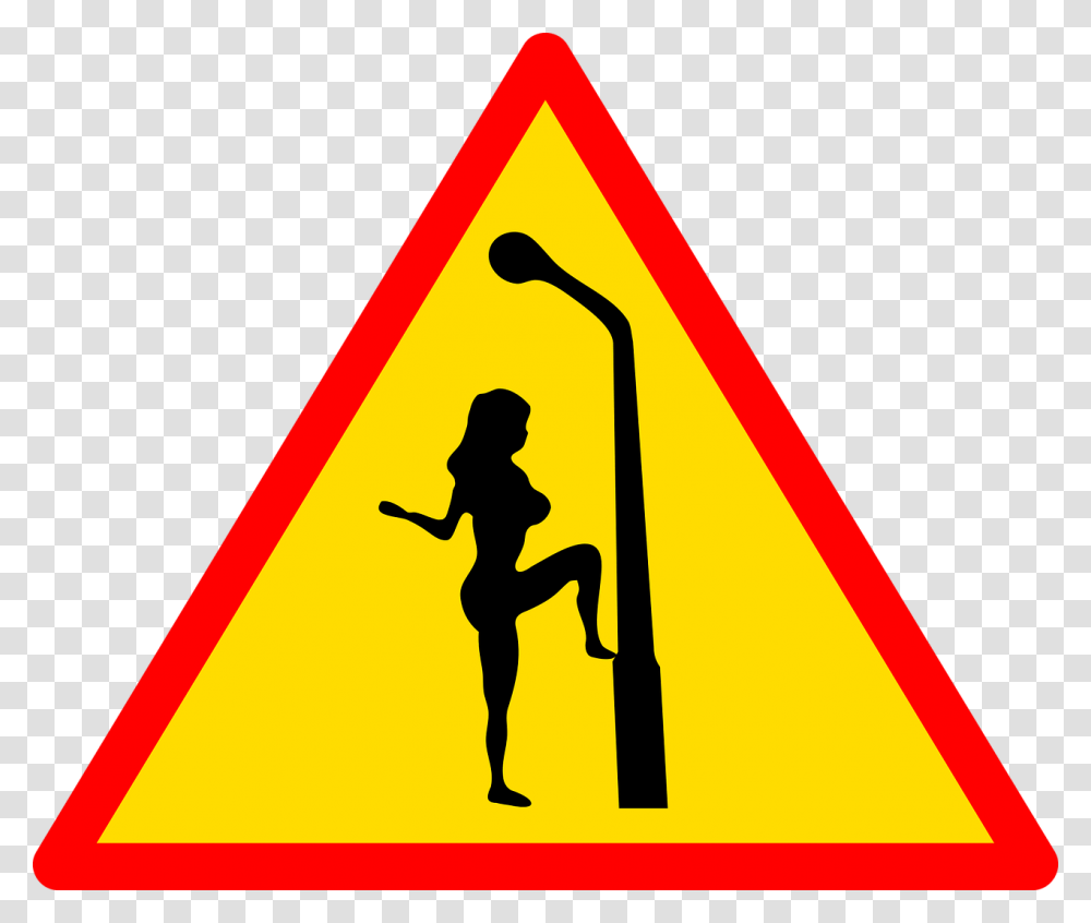 Sign Road Road Sign Free Picture Road Signs, Person, Human, Triangle Transparent Png