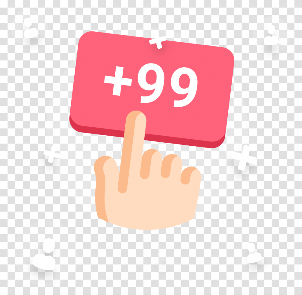 Sign, Number, Hand Transparent Png