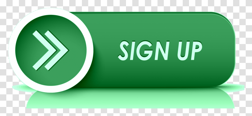 Sign Up Button Green, Label, Number Transparent Png