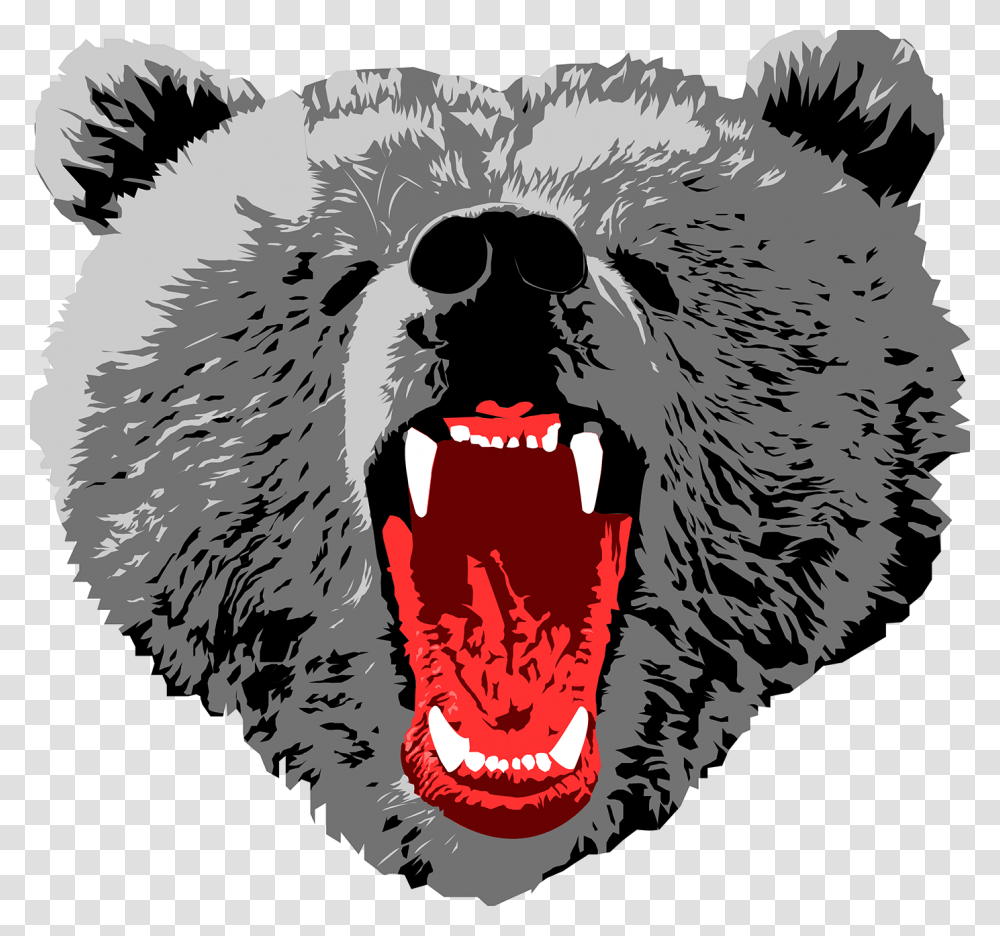 Sign Up To Join The Conversation Grizzly Bear Face, Teeth, Mouth, Lip, Mammal Transparent Png