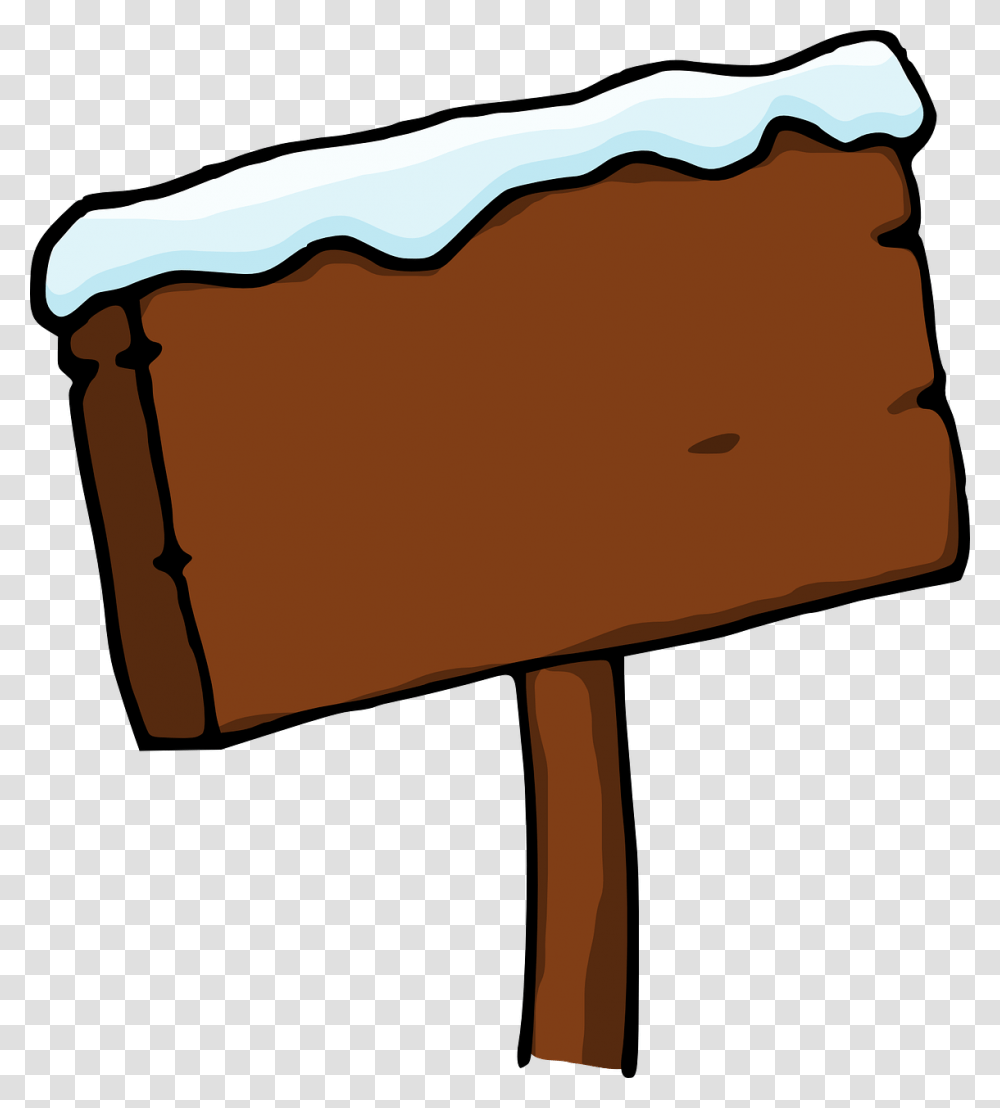 Sign With Snow Clipart, Axe, Tool, Mallet Transparent Png