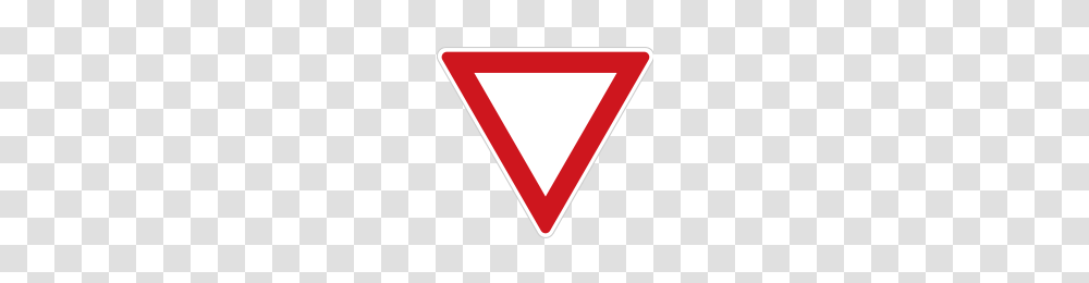 Sign Yield, Triangle, Road Sign, Rug Transparent Png