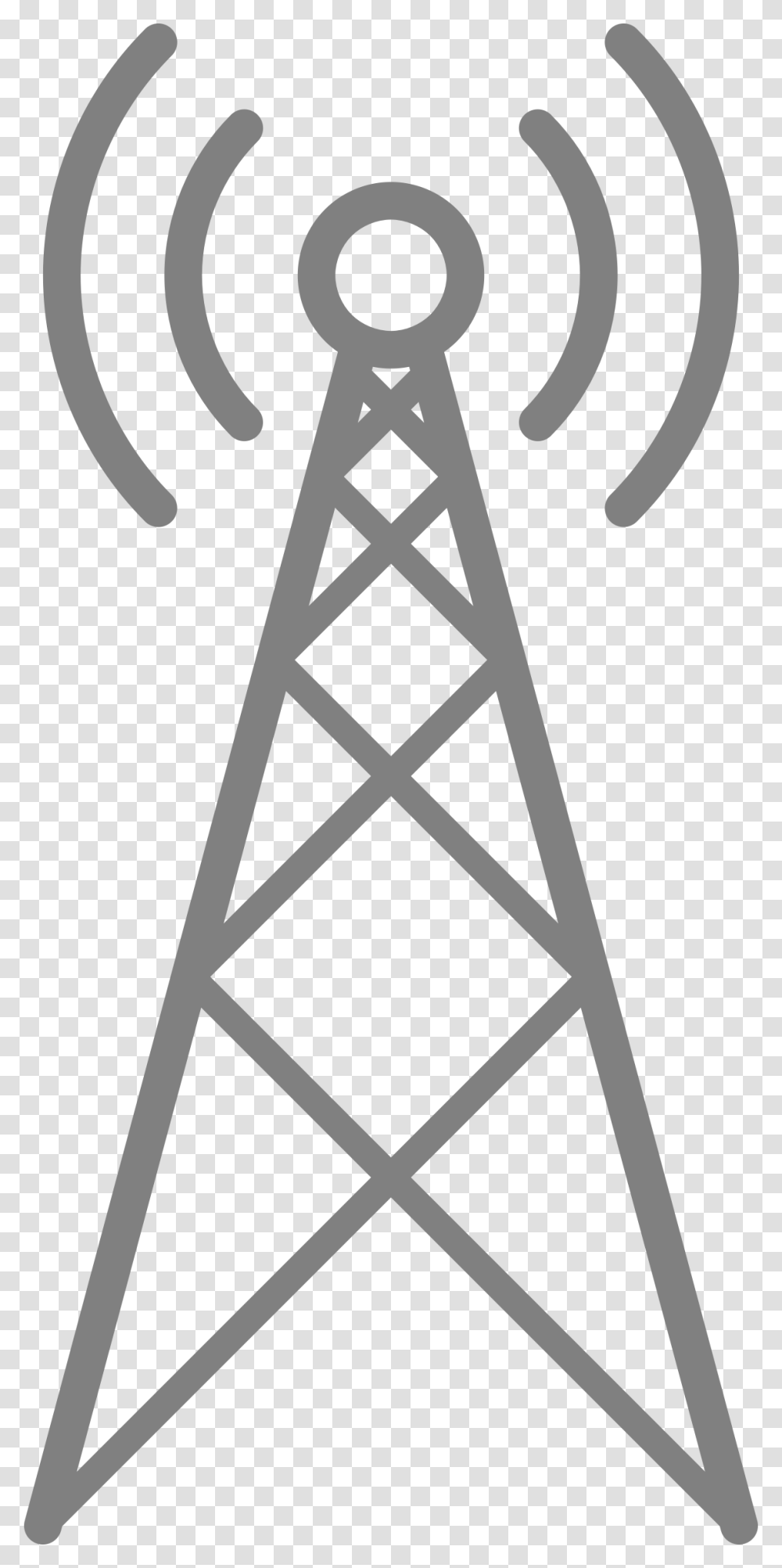 Signal Big Image Clipart Tower, Power Lines, Cable, Electric Transmission Tower, Silhouette Transparent Png