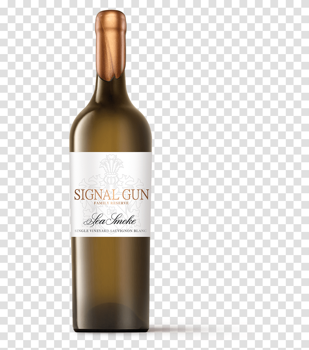 Signal Gun Sea Smoke Sauvignon Blanc Glass Bottle, Alcohol, Beverage, Drink, Wine Transparent Png