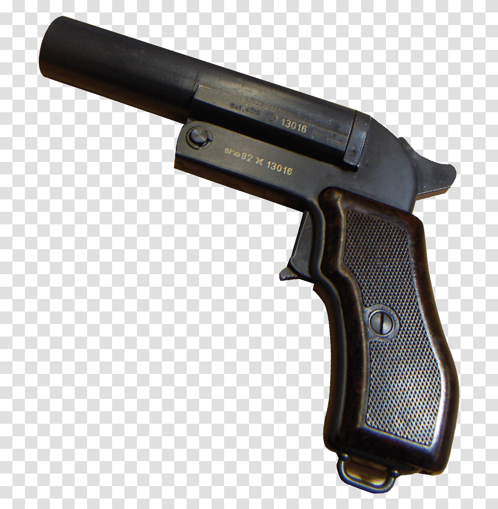 Signal Pistol Calibre 4 Pistola De, Handgun, Weapon, Weaponry Transparent Png