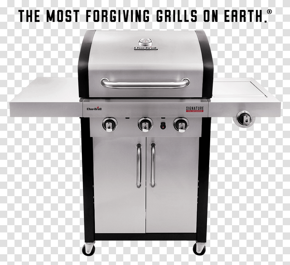 Signature 3 Burner Gas Grill, Oven, Appliance, Mailbox, Letterbox Transparent Png