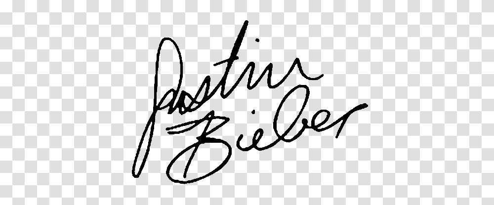 Signature Justinbieber, Handwriting, Autograph, Bow Transparent Png