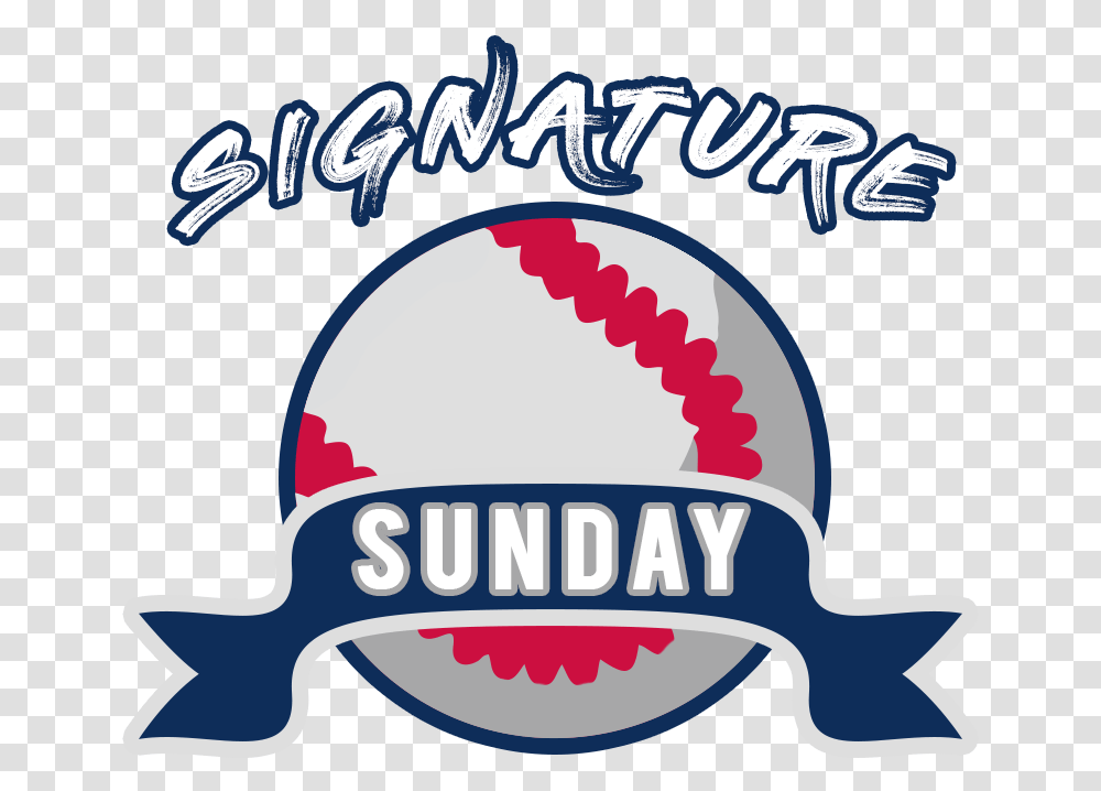 Signature Sunday New, Logo, Label Transparent Png