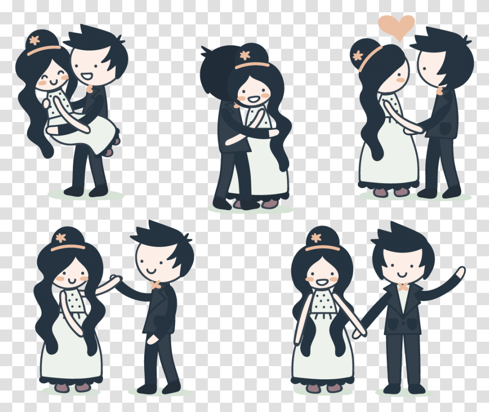 Significant Other Couple Cute Couple Vector, Person, Comics, Book, Performer Transparent Png