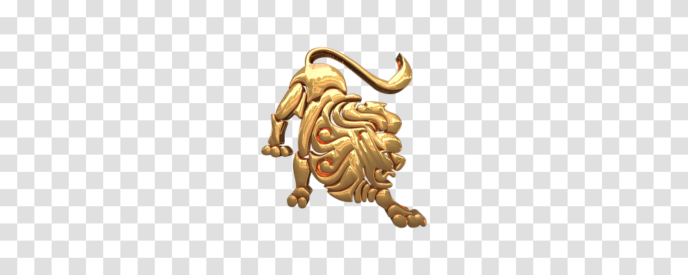 Signs Of The Zodiac Gold, Figurine, Wood Transparent Png