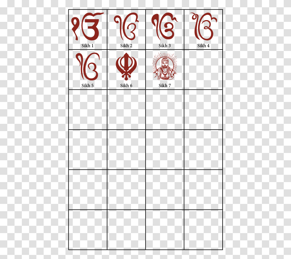 Sikh Symbol, Alphabet, Hand, Logo Transparent Png