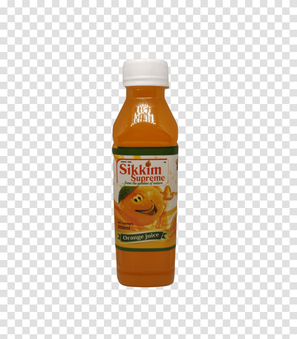 Sikkim Supreme Orange Juice Orange Drink, Beverage, Pop Bottle, Beer, Alcohol Transparent Png