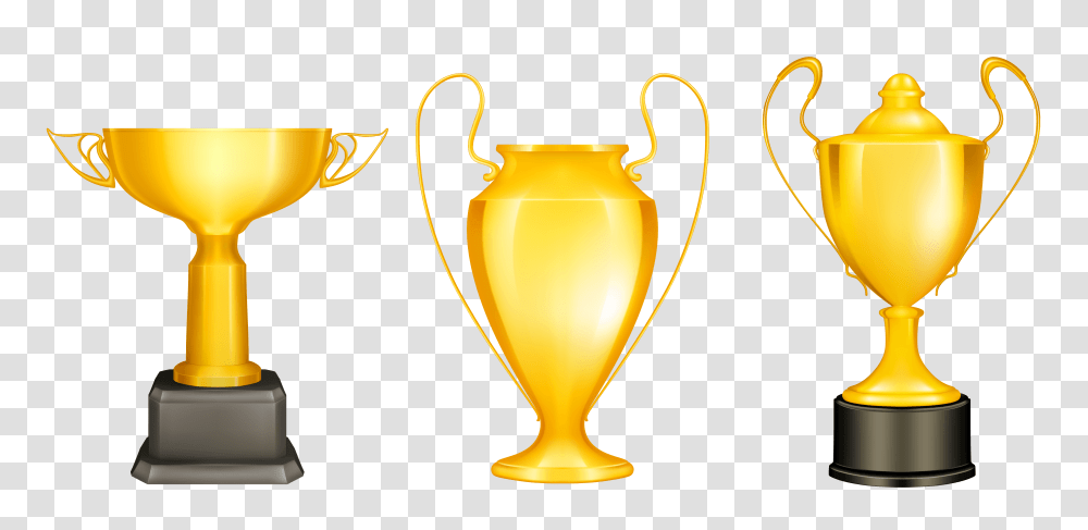 Sil Cliparts, Lamp, Trophy, Gold Transparent Png