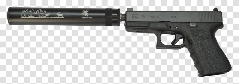 Silencieux Gsg, Gun, Weapon, Weaponry, Handgun Transparent Png