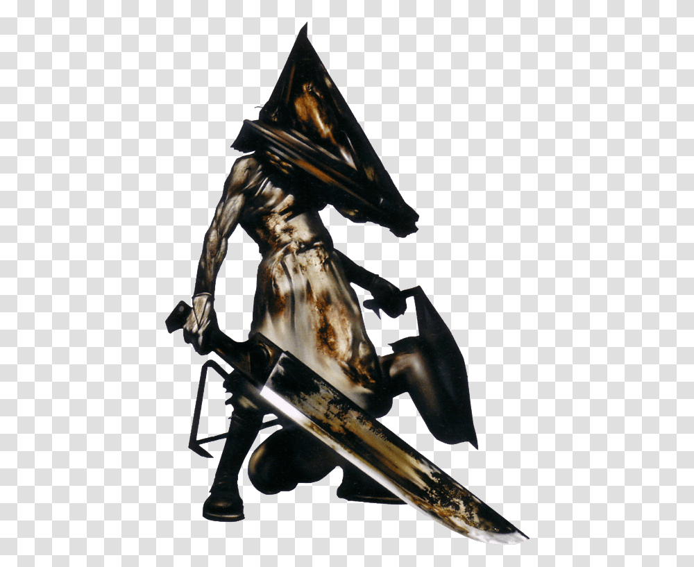 Silent Hill Downpour Is Good But Its Not A Game Pyramid Head, Logo, Symbol, Trademark, Emblem Transparent Png