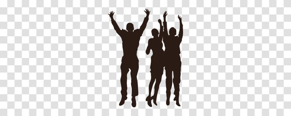 Silhouette Person, People, Hand, Crowd Transparent Png