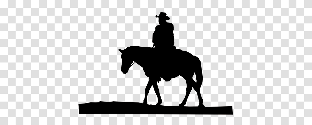 Silhouette Animals, Person, Lighting, Horse Transparent Png