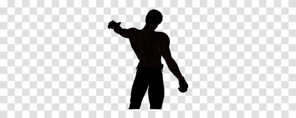 Silhouette Person, Back, Leisure Activities, Dance Pose Transparent Png