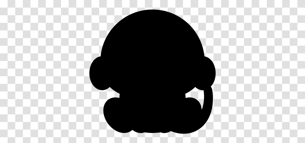 Silhouette Ape Monkey, Gray, World Of Warcraft Transparent Png