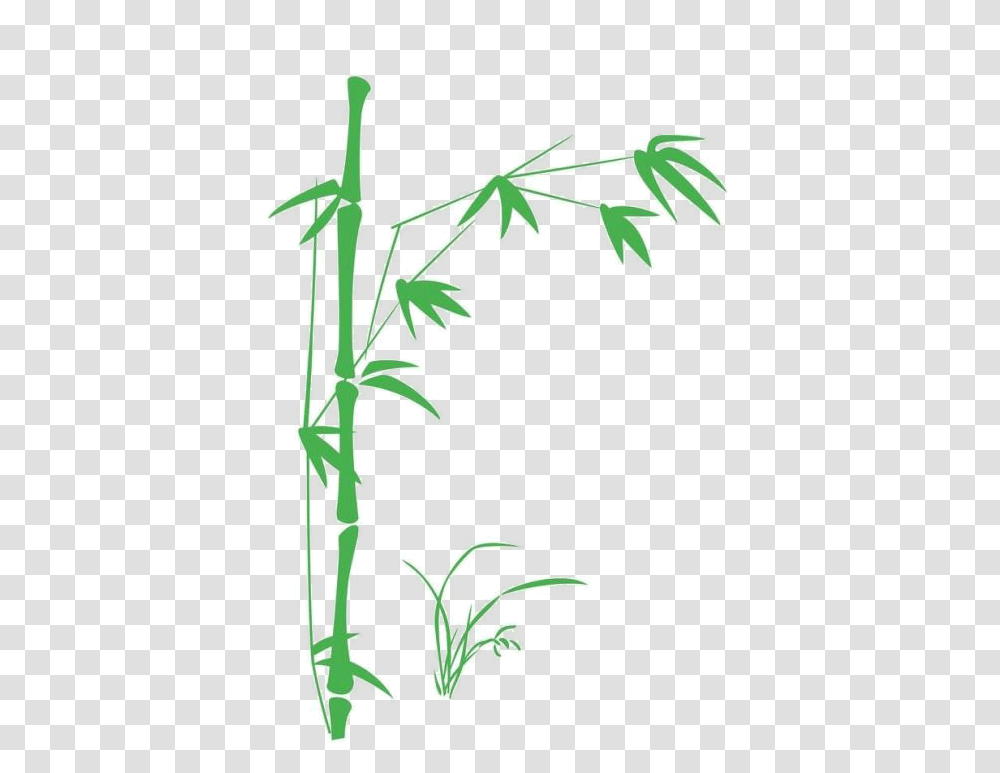 Silhouette At Getdrawings Com Bamboo Design, Plant, Leaf, Flower, Vegetation Transparent Png