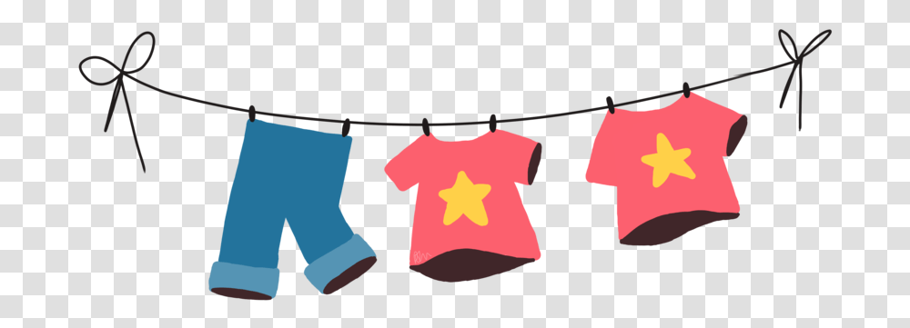 Silhouette At Getdrawings Com Clothesline Clipart Background, Star Symbol, Cushion Transparent Png