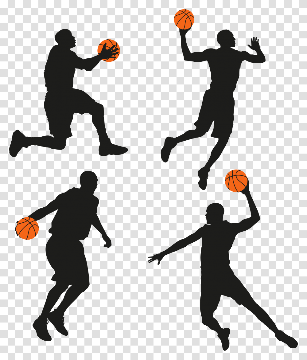 Silhouette At Getdrawings Com Free Printable Basketball Awards Certificates, Person, Human, People, Sphere Transparent Png