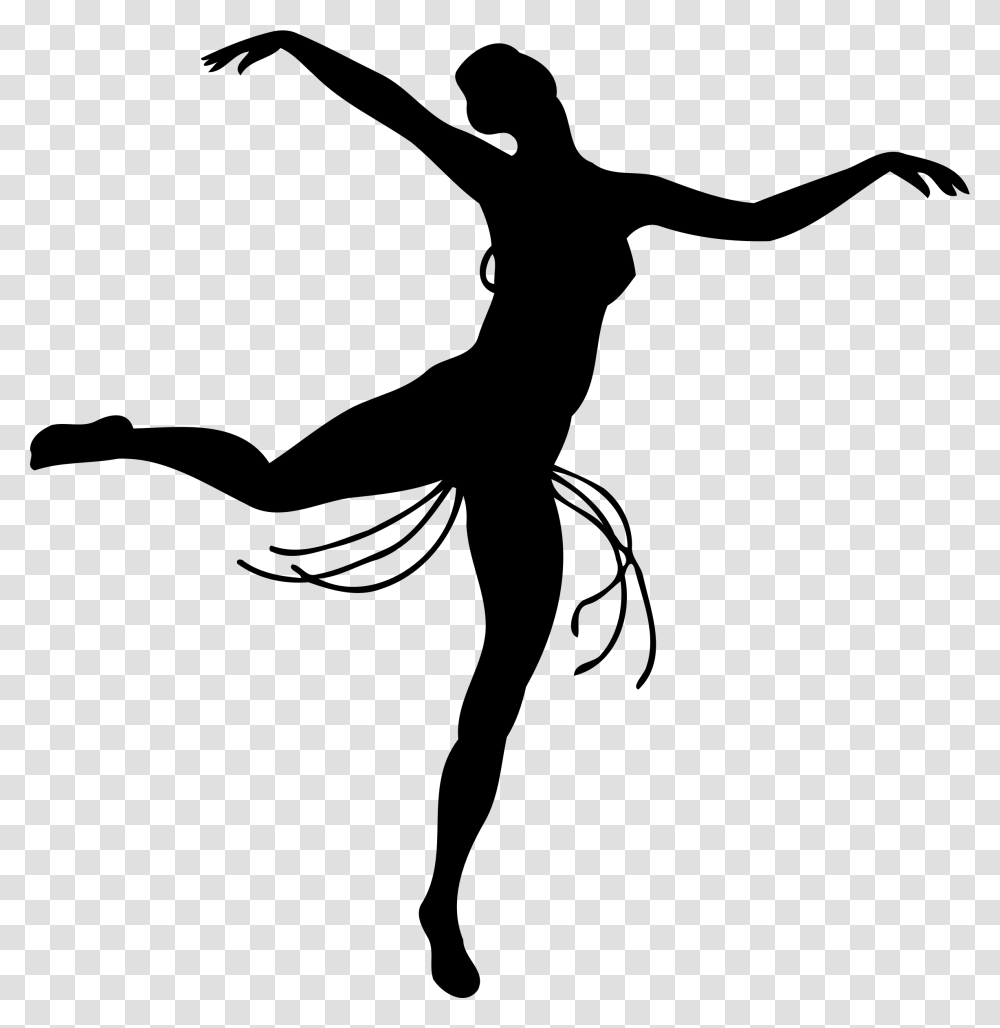 Silhouette Ballet Dance Movements, Gray, World Of Warcraft Transparent Png