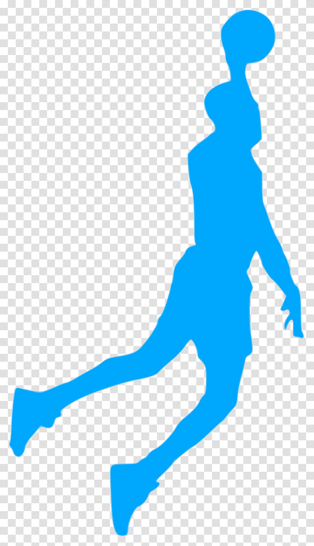 Silhouette Basket 33 Clip Arts Silhouette Basketball Player Running, Person, Outdoors, Leisure Activities, People Transparent Png