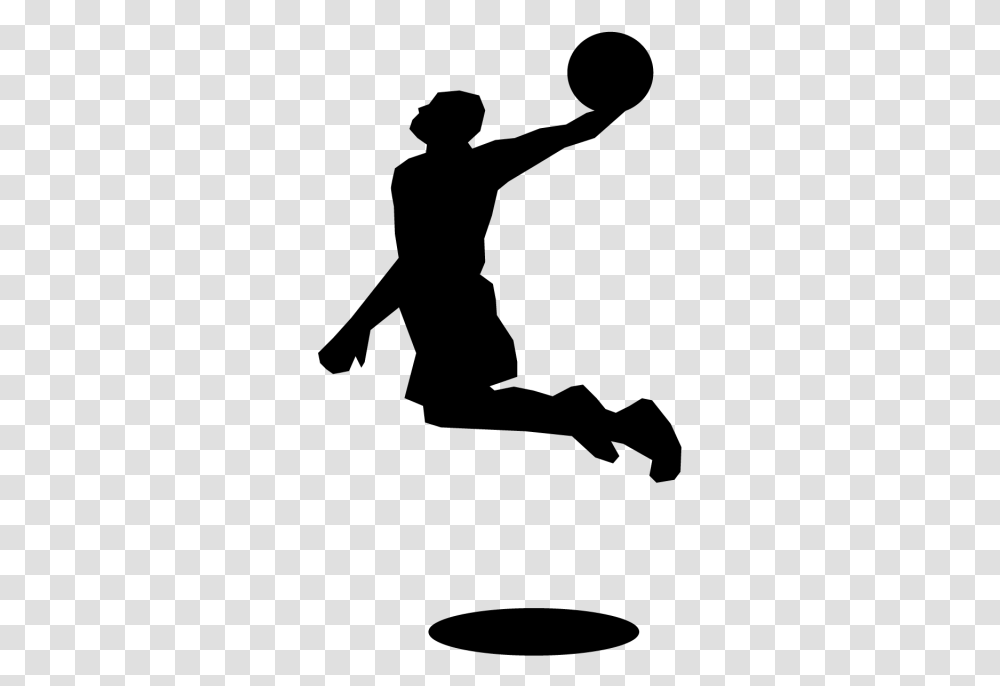Silhouette Basketball Sport Ball Game, Gray, World Of Warcraft Transparent Png