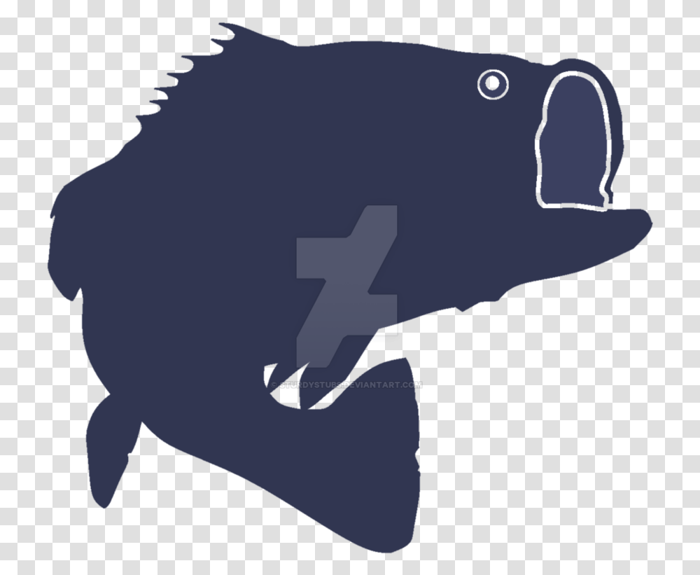 Silhouette Bass Fishing Clip Art, Animal, Mammal, Sea Life, Whale Transparent Png