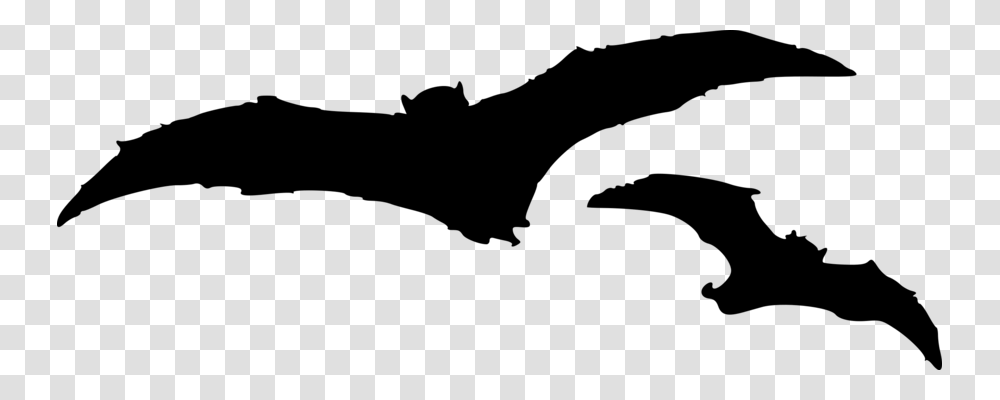 Silhouette Bat Signal Microbat Wing, Gray, World Of Warcraft Transparent Png