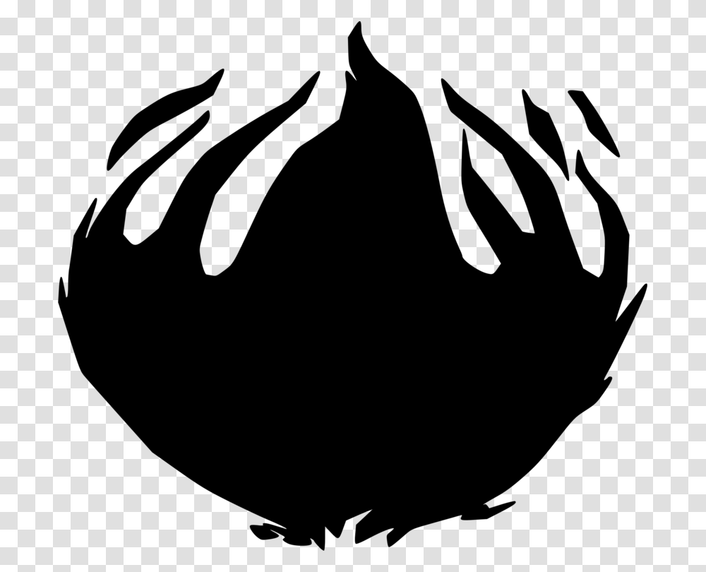 Silhouette Beak Character Fiction Chicken As Food, Gray, World Of Warcraft Transparent Png