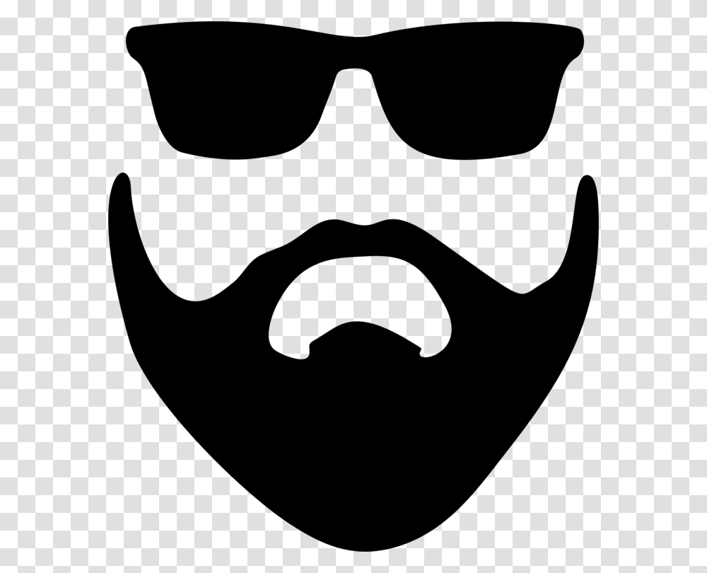 Silhouette Beard Oil Moustache Drawing, Gray, World Of Warcraft Transparent Png
